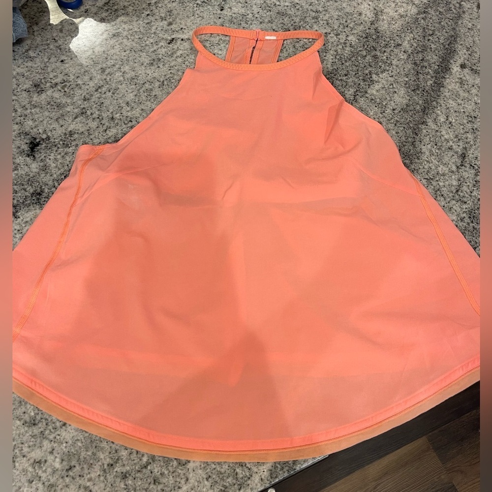 Lululemon Free Spirit Tank in light coral